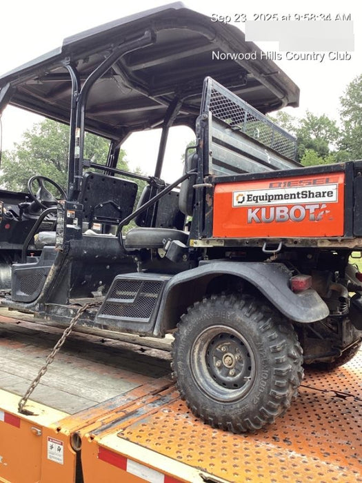 Kubota RTV-X1140W-H 4WD, LED Strobe, Windshield Acrylic Clear, Plastic Canopy, Wire Harness Kit, Backup Alarm