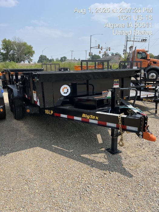 2025 BIG TEX TRAILER 16LP-14BK6SIRPD