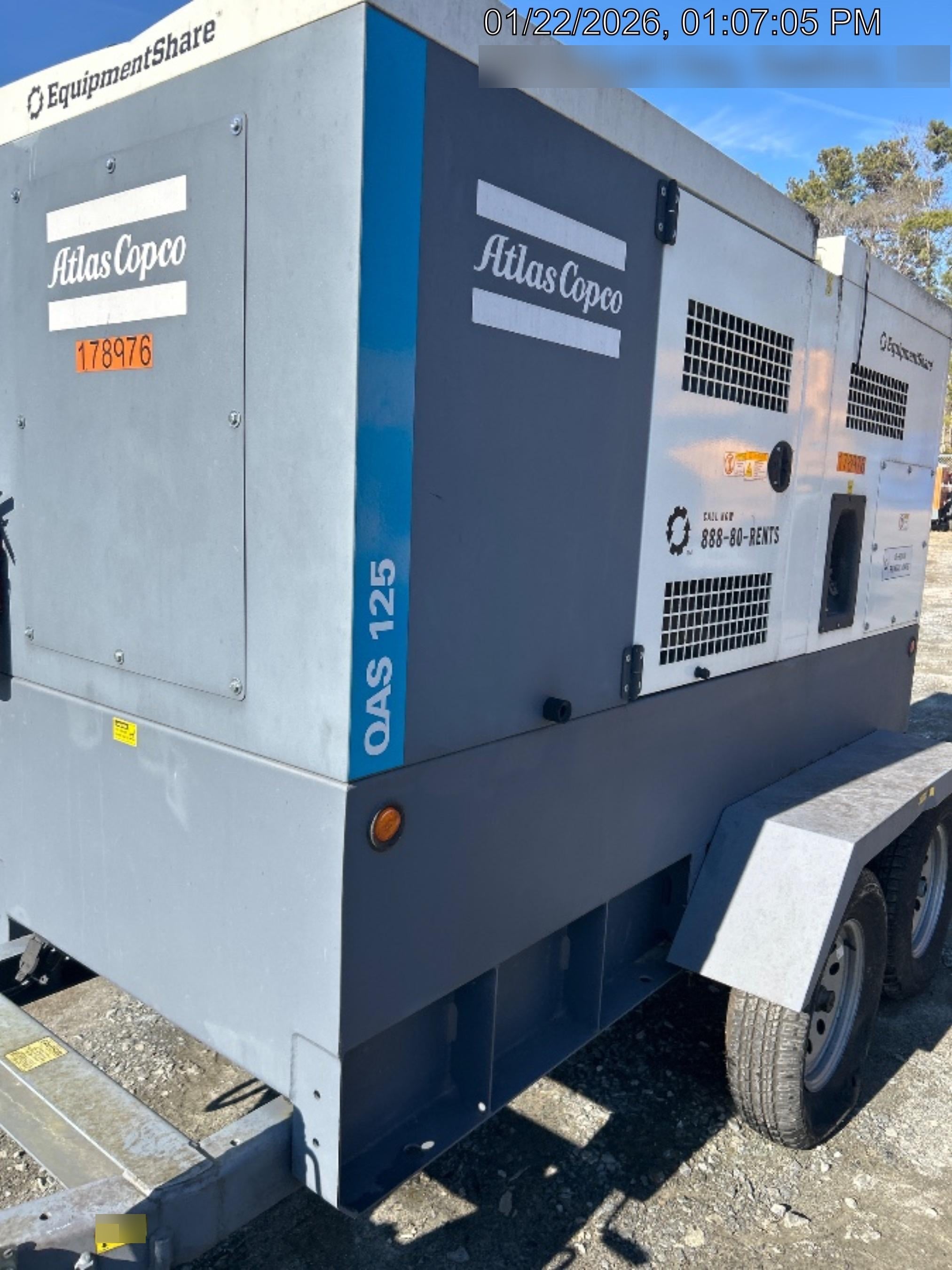 2021 ATLAS COPCO QAS 125
