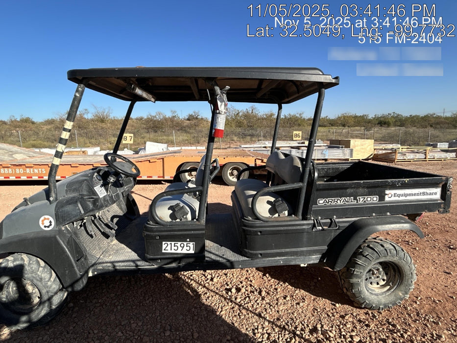 2022 Club Car CA1700D Canopy, Diesel, 4 Passenger