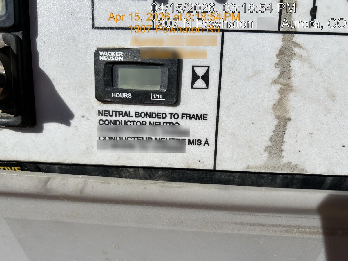2018 Wacker Neuson LTV6L-MH Wacker Neuson LTV6L Mobile Light Tower w/Fuel Level Sensor Installed