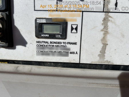 2018 Wacker Neuson LTV6L-MH Wacker Neuson LTV6L Mobile Light Tower w/Fuel Level Sensor Installed