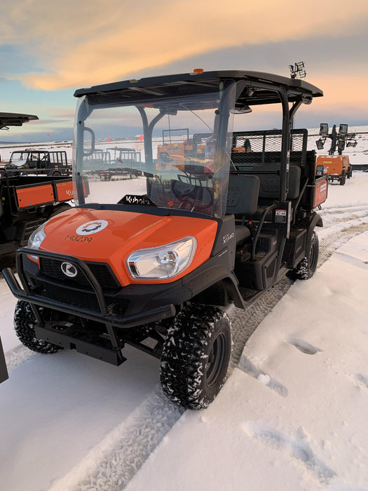 2021 Kubota RTV-X1140W-H Plastic Canopy, Windshield Acrylic Clear, LED Strobe Light, Wire Harness Kit, Back up Alarm