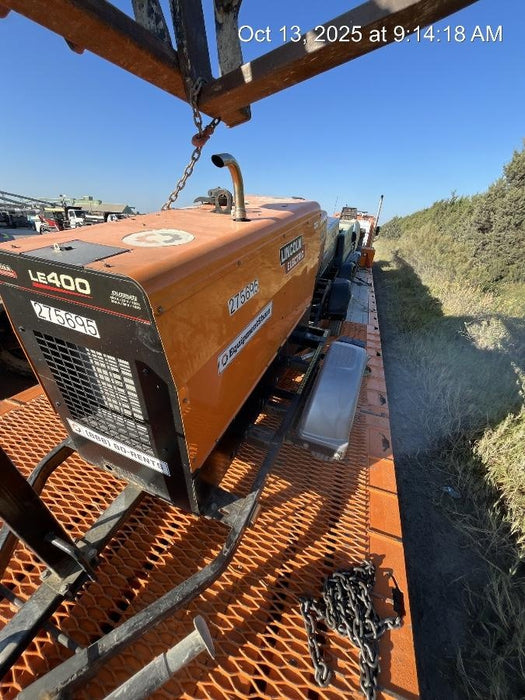 2022 Lincoln Electric LE400 Kubota V1505, Trlr, Cable Rack, Light Kit, ES Decals, T3
