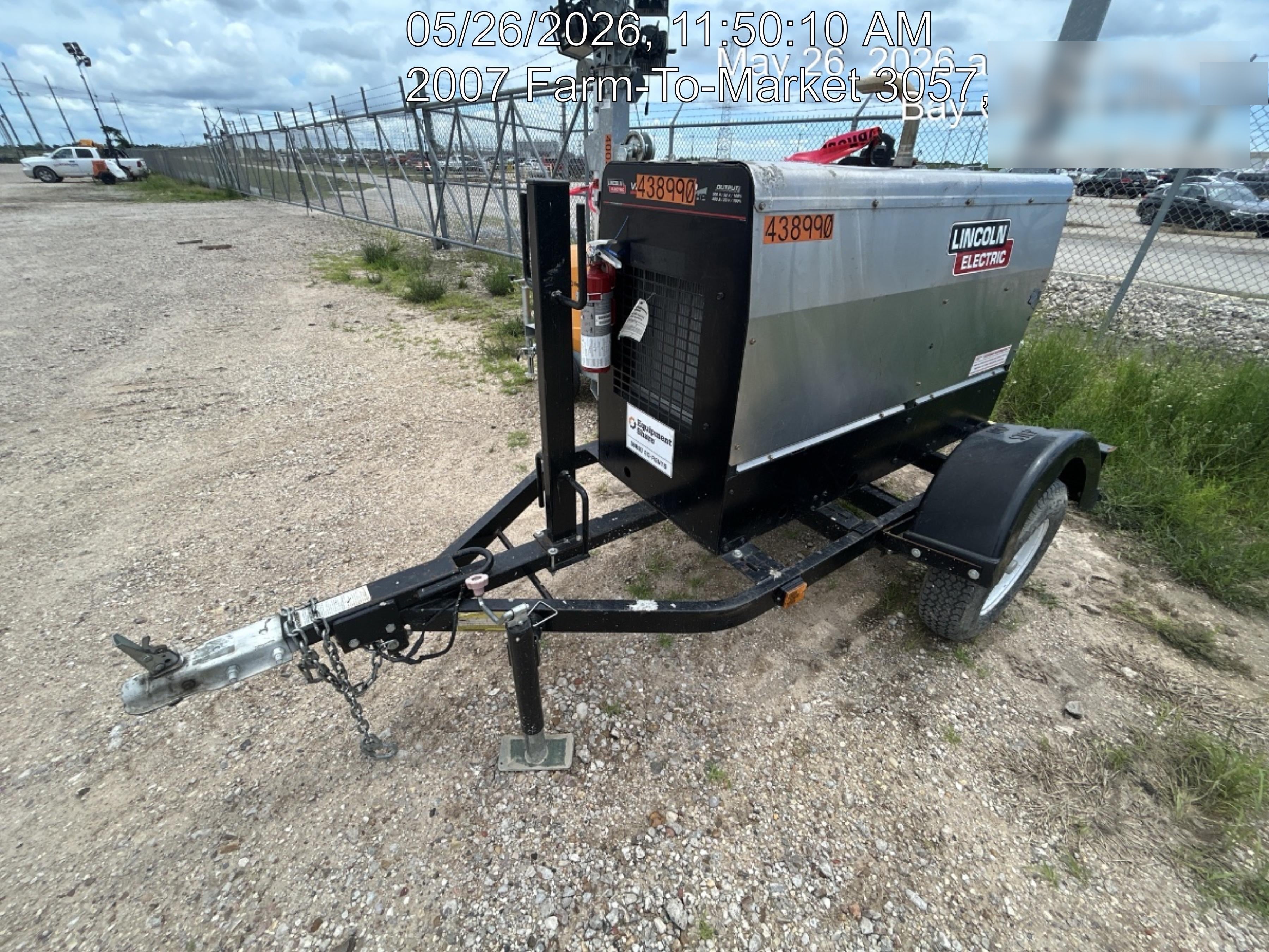 2024 Lincoln Electric LE400 Kubota V1505, Trlr, Cable Rack, Light Kit, ES Decals, T3