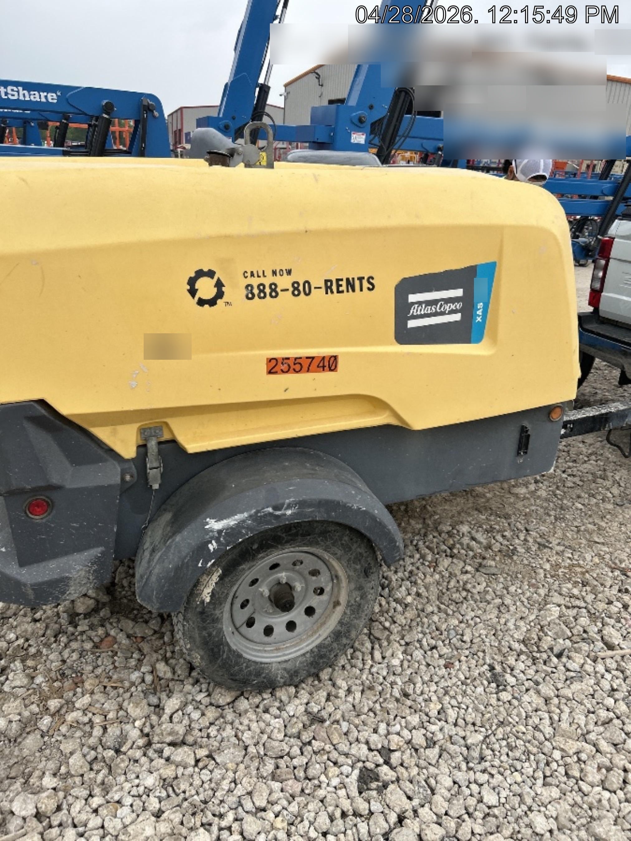 2022 ATLAS COPCO XAS188 CWK