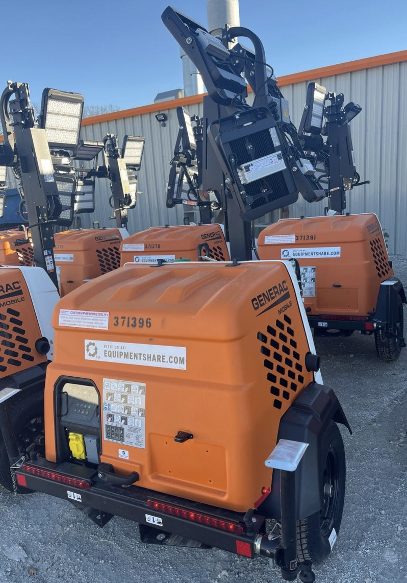2023 Generac MLT2 Diesel, Flex Switch 120V Input, Powerzone Controller, 
(4) 320W LED Lights, 4kW Generator, 39.9 Gal Fuel Tank, 2" Ball, T3