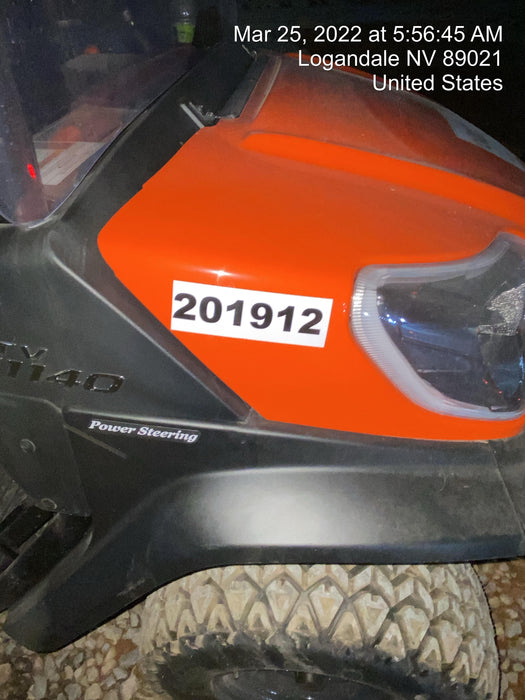 2022 Kubota RTV-X1140W-H Plastic Canopy, Windshield Acrylic Clear, LED Strobe Light, Wire Harness Kit, Back up Alarm