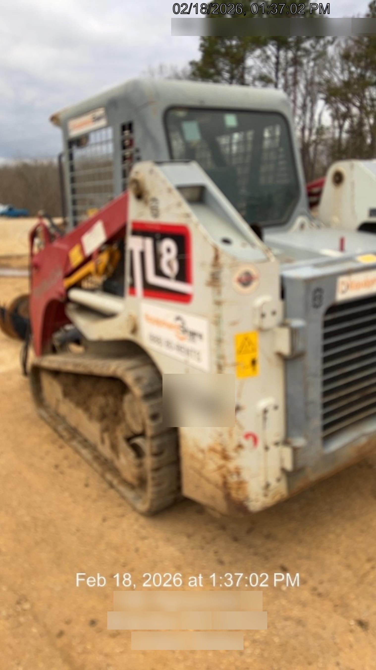 2018 TAKEUCHI TL8
