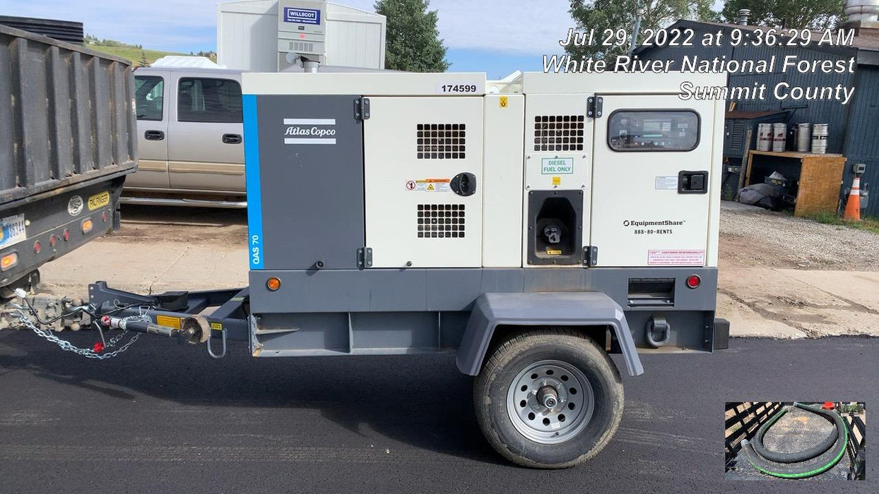2021 ATLAS COPCO QAS 70