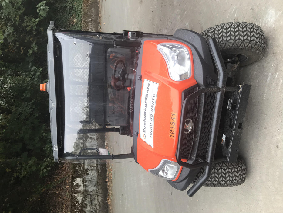 2020 Kubota RTV-X1140W-H 4WD, LED Strobe, Windshield Acrylic Clear, Plastic Canopy, Wire Harness Kit, Backup Alarm