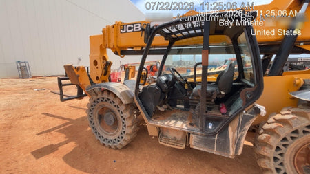 2020 JCB 510-56 Canopy, Solid Tires, Work Lights, Beacon, Aux Hydraulics, Back up Alarm, Lifting Eye, ES Decals