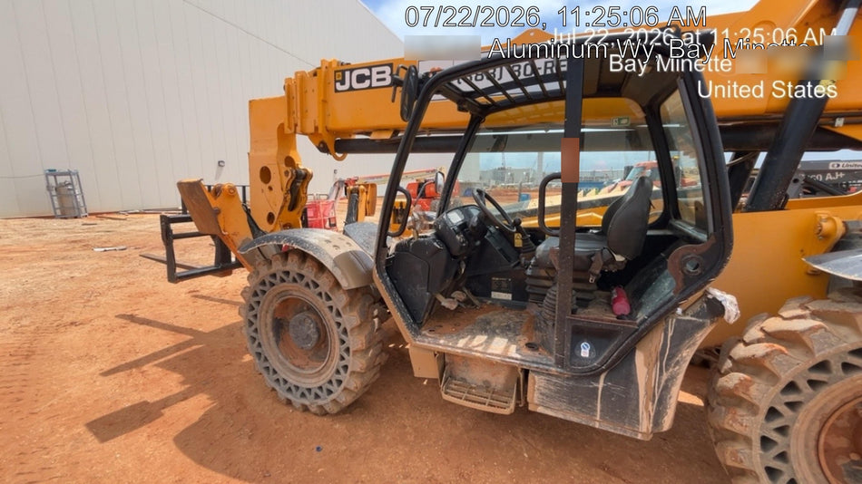 2020 JCB 510-56 Canopy, Solid Tires, Work Lights, Beacon, Aux Hydraulics, Back up Alarm, Lifting Eye, ES Decals