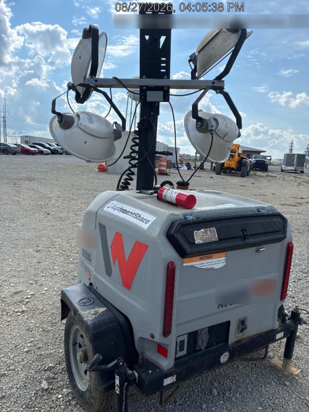 2019 Wacker Neuson LTV6L-MH Standard Options, ES Track Hardware, Fuel Level Sensor