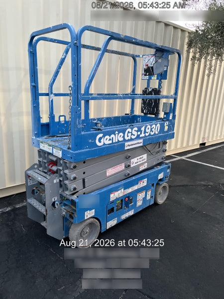 2020 Genie GS-1930 Standard Machine