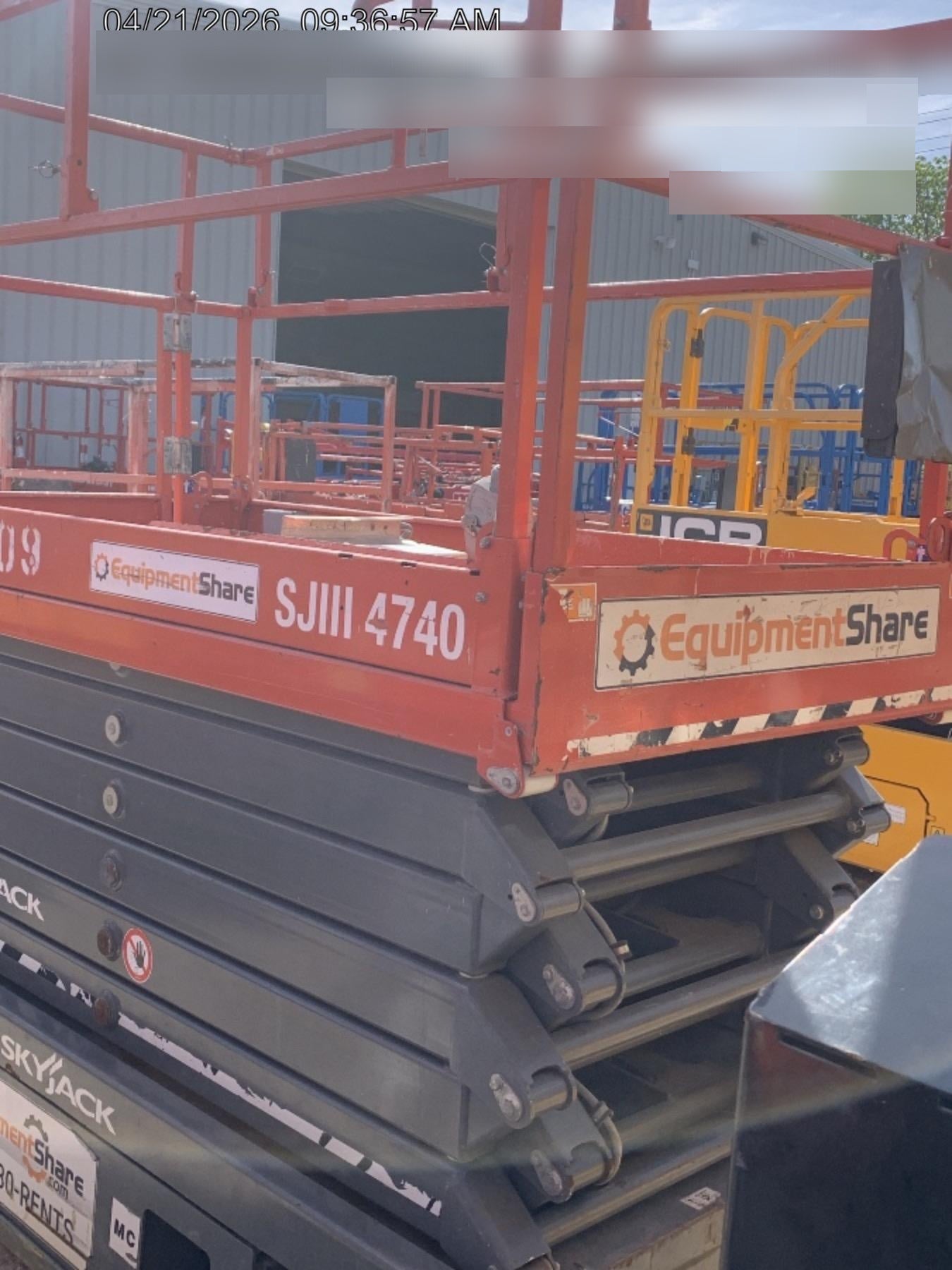 2017 Skyjack SJIII-4740 Skyjack SJ4740, Extended Warranty 5yr/5k hr
