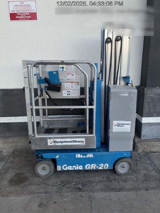 2020 GENIE GR-20