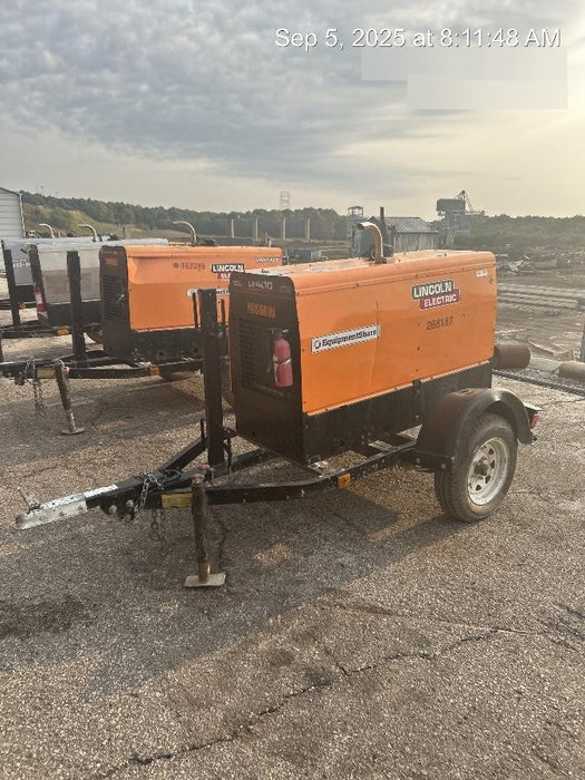 2022 Lincoln Electric LE400 Kubota V1505, Trlr, Cable Rack, Light Kit, ES Decals, T3