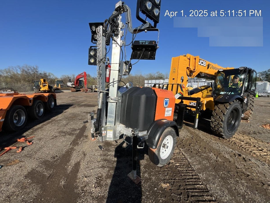 2024 Wanco WLTT-4MM4K Diesel, Deep Sea Controller, Shore Power Plug, Auto Start, (4) 350W LED Floodlights, 4kW Generator, 60 Gal Fuel Tank, 2" Ball, T3