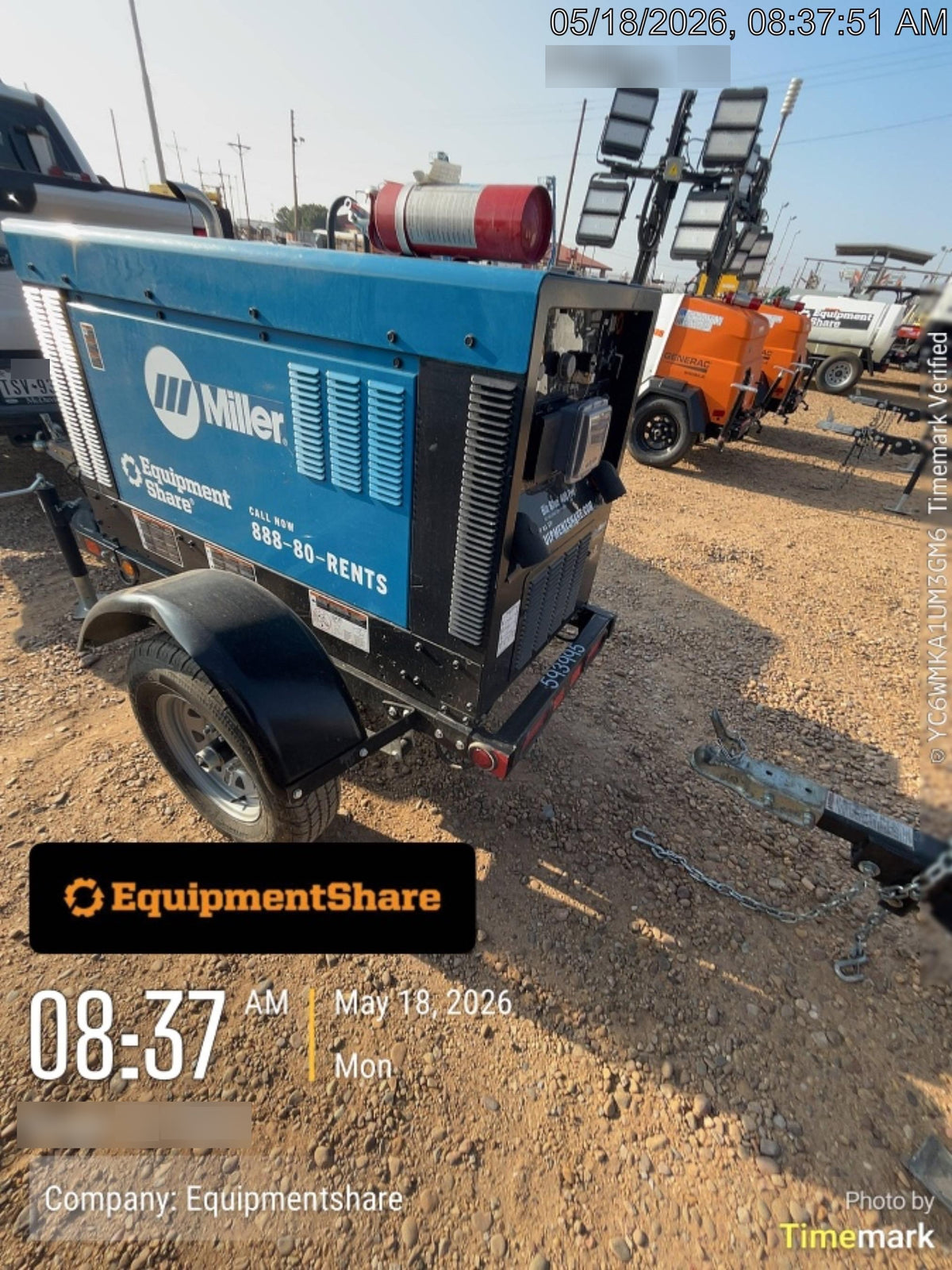 2025 MILLER ELECTRIC BIG BLUE 400