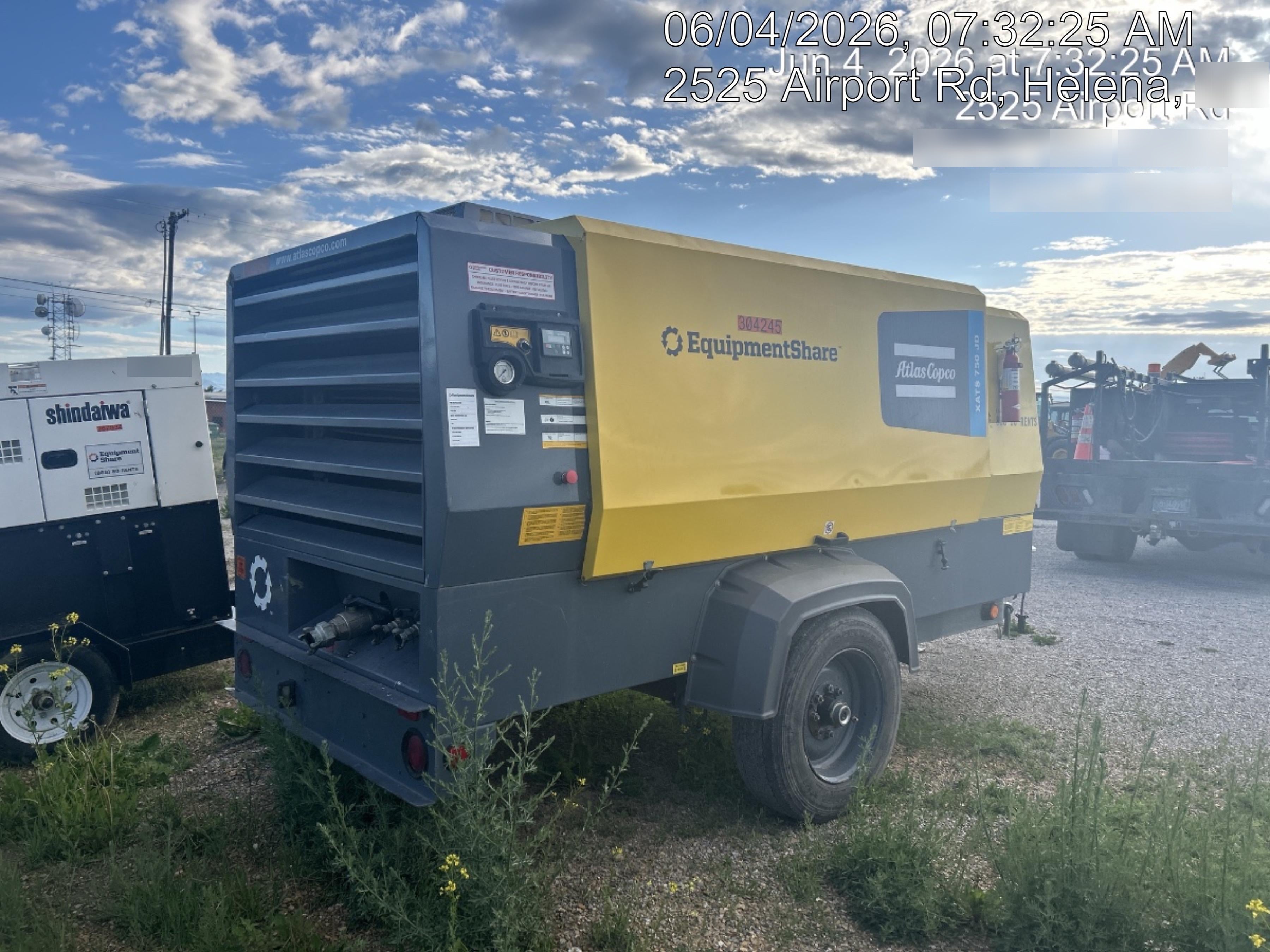 2022 ATLAS COPCO XATS750 IT4 Reman