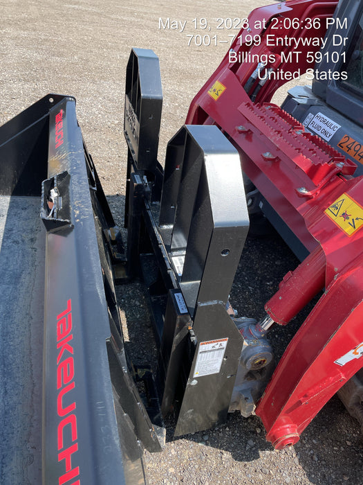 2022 TAKEUCHI 48" Pallet Forks - Takeuchi