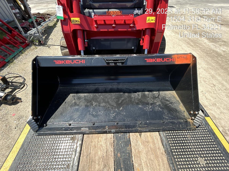 2025 TAKEUCHI 80" Smooth Bucket - Takeuchi