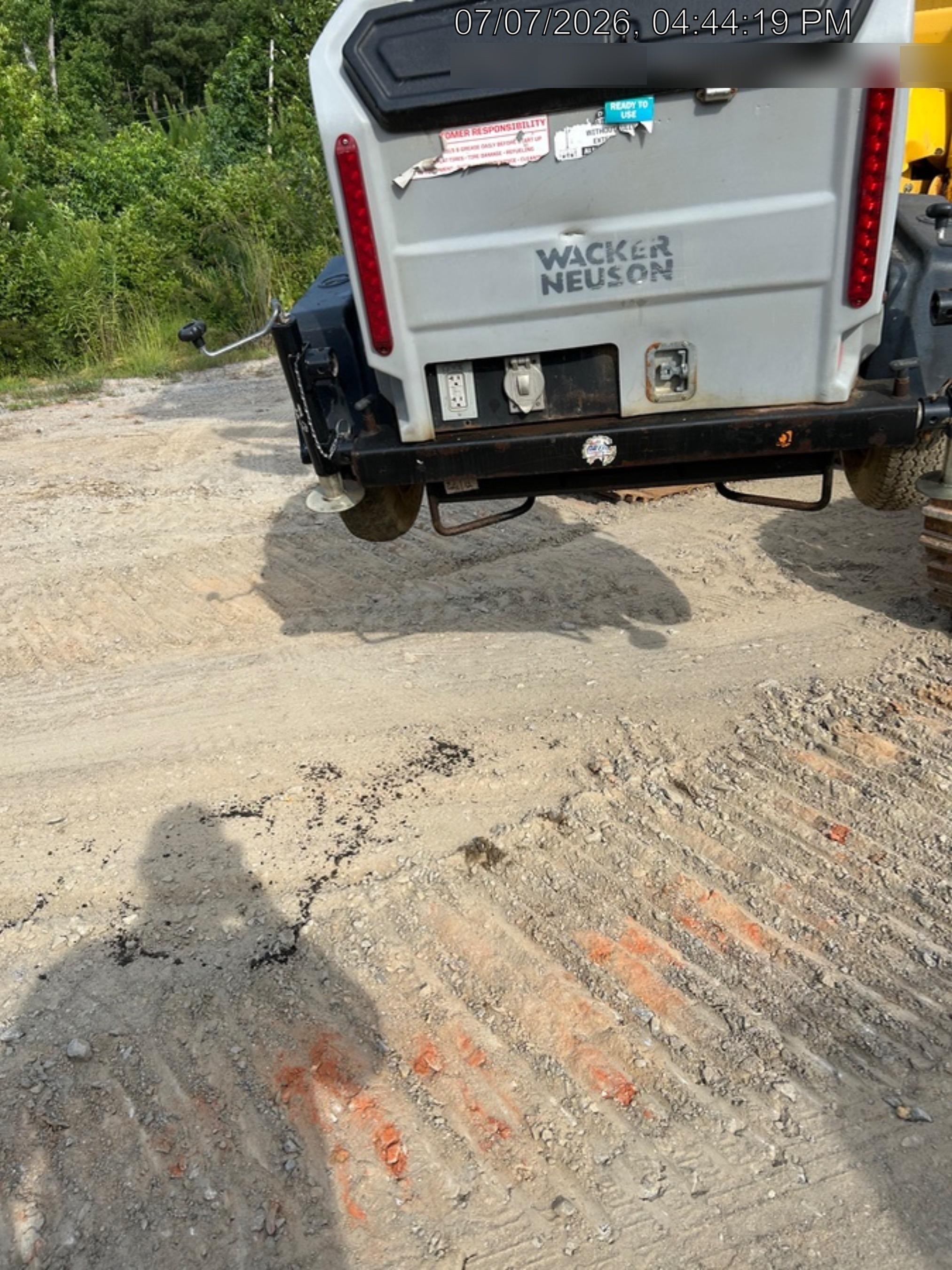 2019 Wacker Neuson LTV6L-MH Wacker Neuson LTV6L Mobile Light Tower w/Fuel Level Sensor Installed