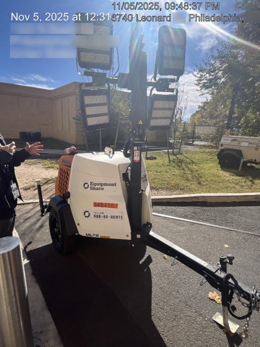 2023 Generac MLT2 Diesel, Flex Switch 120V Input, Powerzone Controller, (4) 320W LED Lights, 4kW Generator, 39.9 Gal Fuel Tank, 2" Ball, T3