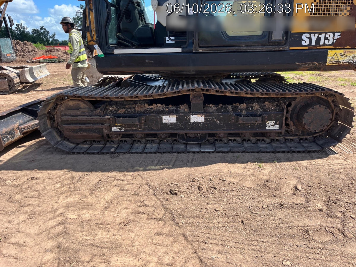 Sany SY135C Sany SY135 Tier 4 - Cab, Fleco Hydraulic  QC, Fleco 36" HD Bucket - Smooth