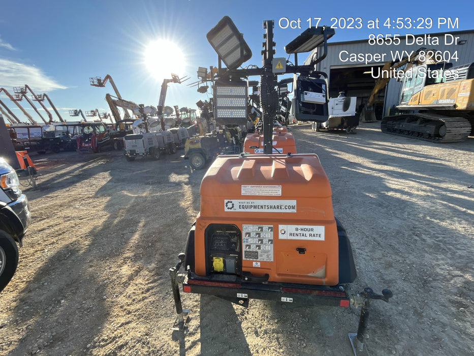 2023 Generac MLT2 Diesel, Flex Switch 120V Input, Powerzone Controller, (4) 320W LED Lights, 4kW Generator, 39.9 Gal Fuel Tank, 2" Ball, T3