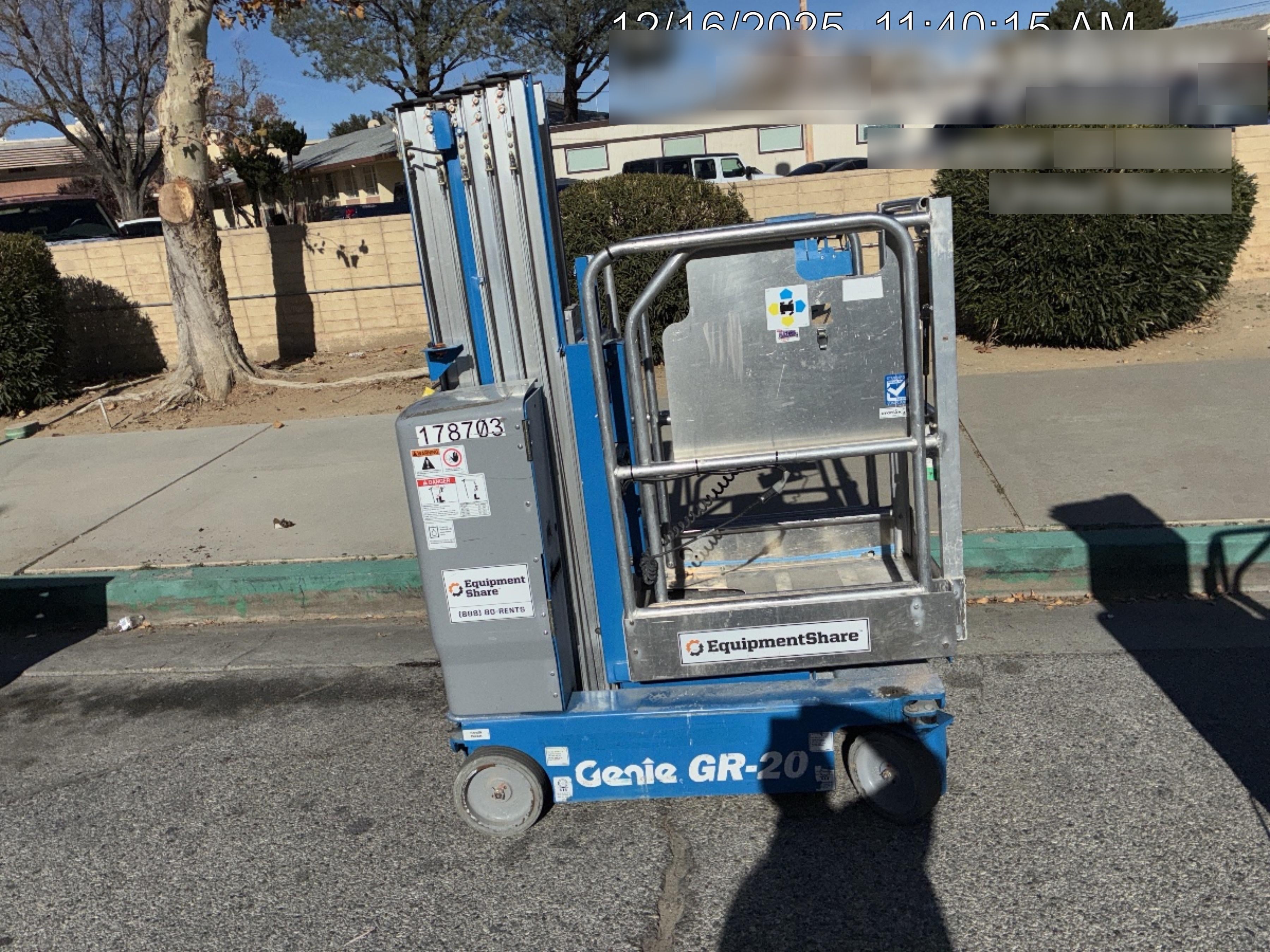 2021 GENIE GR-20