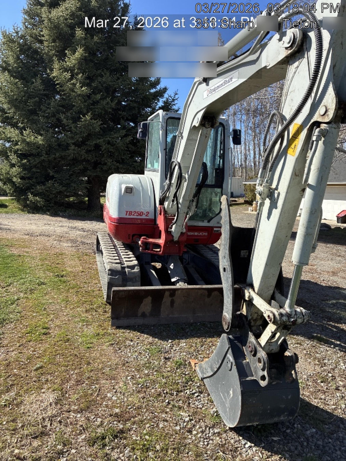 2024 TAKEUCHI TB250-2CR