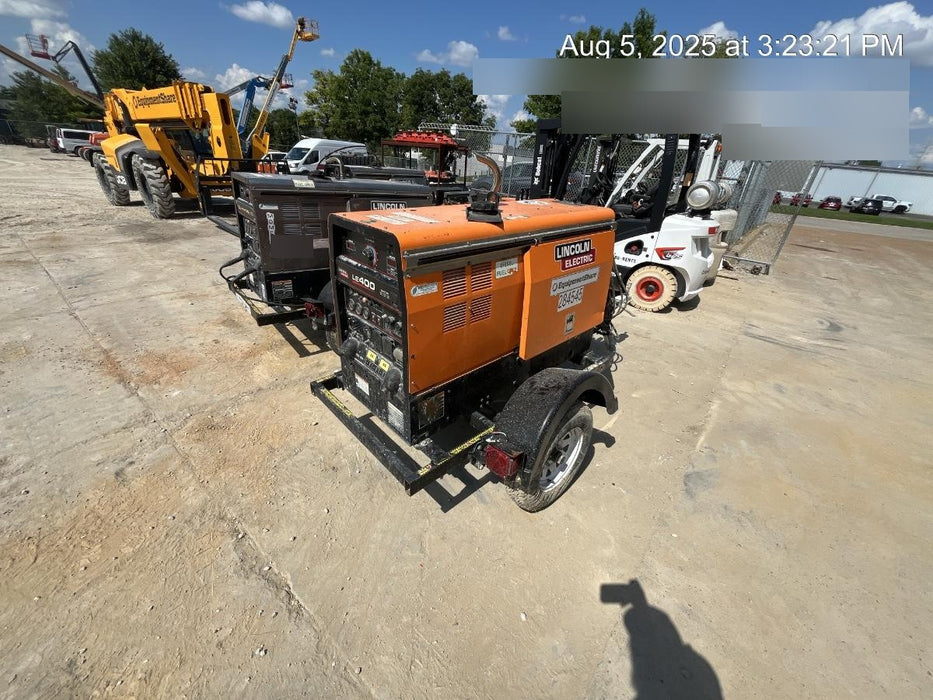 2022 Lincoln Electric LE400 Kubota V1505, Trlr, Cable Rack, Light Kit, ES Decals, T3