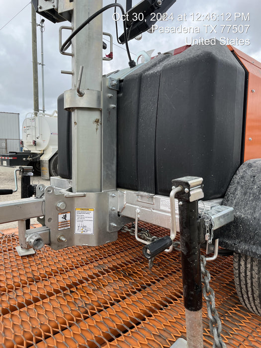 2024 Wanco WLTT-4MM4K Diesel, Deep Sea Controller, Shore Power Plug, Auto Start, (4) 350W LED Floodlights, 4kW Generator, 60 Gal Fuel Tank, 2" Ball, T3