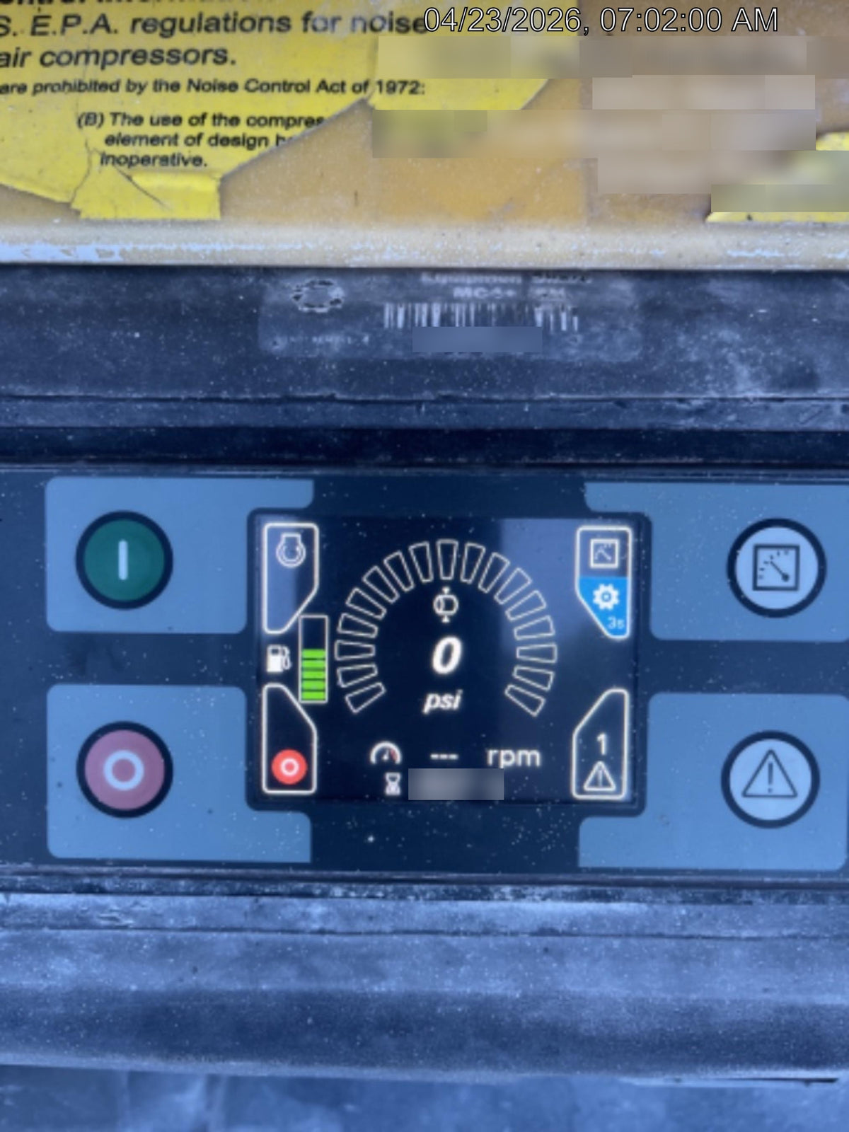 2022 ATLAS COPCO XAS188 CWK