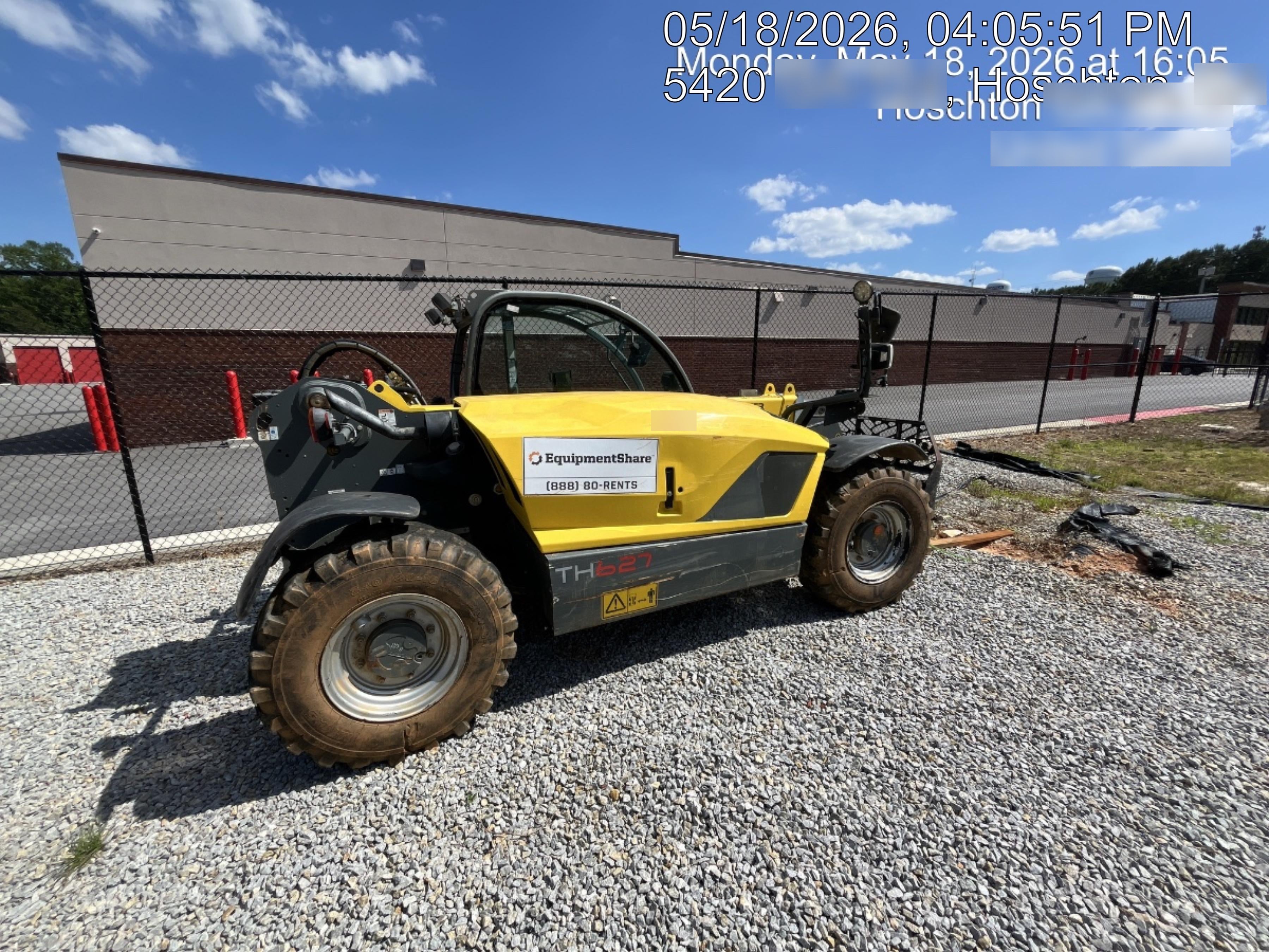2019 WACKER NEUSON TH627