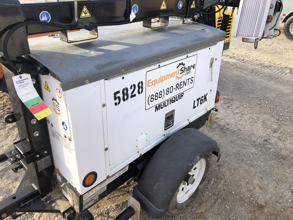 2017 Multiquip LT6K` MultiQuip LT6KV Towable Light Tower