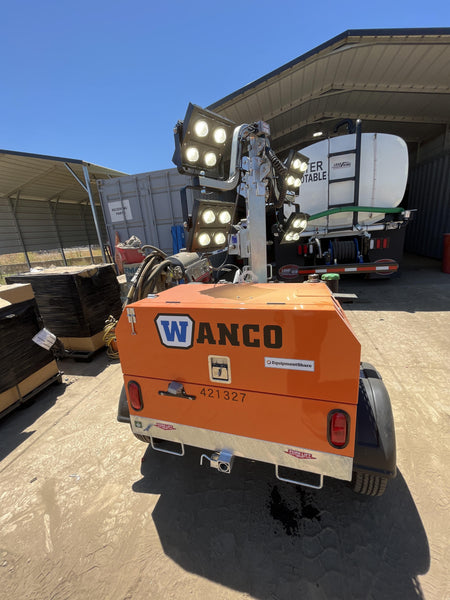 2024 Wanco WLTT-4MM4K Diesel, Deep Sea Controller, Shore Power Plug, Auto Start, (4) 350W LED Floodlights, 4kW Generator, 60 Gal Fuel Tank, 2" Ball, T3