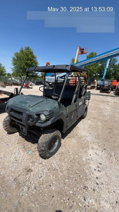 Kawasaki Mule PRO-DXT Standard Options, Backup Alarm, Beacon, Plastic Hard Top, Poly Windshield, Horn Kit