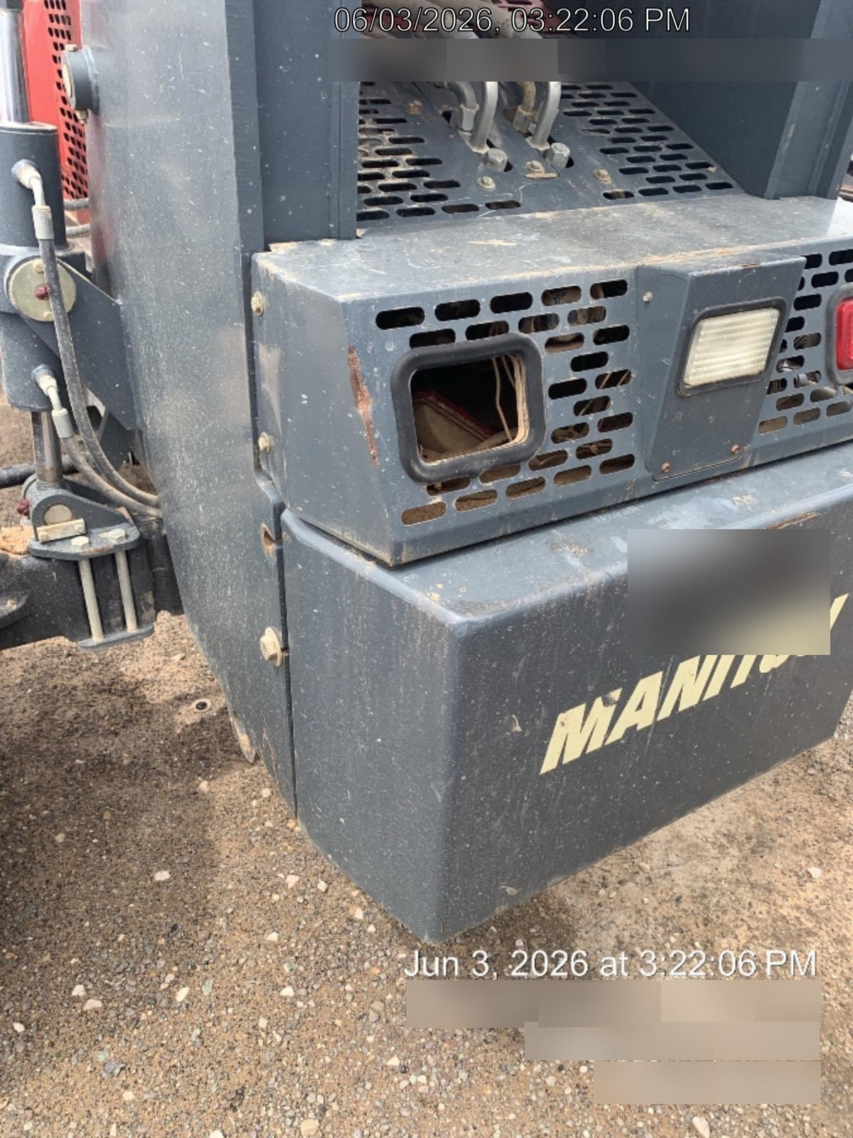 2018 Manitou MTA10055 Manitou MTA10055 - Canopy, Worklights, Beacon, 66" Carriage, 60" Forks, Solid Tires, Aux Hydraulics