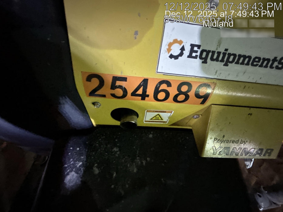 2022 Allmand NLV3GR (4) LED Light Fixture 350W, 23' Vertical Mast, 3kW Prime, Towable, ES Decals, T3