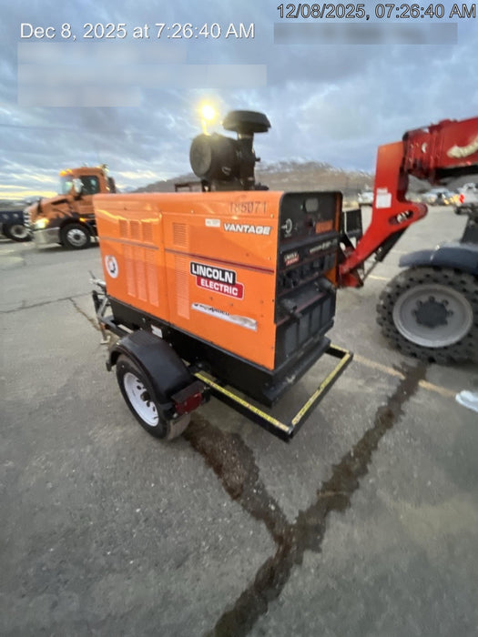 2021 Lincoln Electric Vantage 549X Ready Pak 3, ORANGE (includes trailer, cable rack, fender light kit)