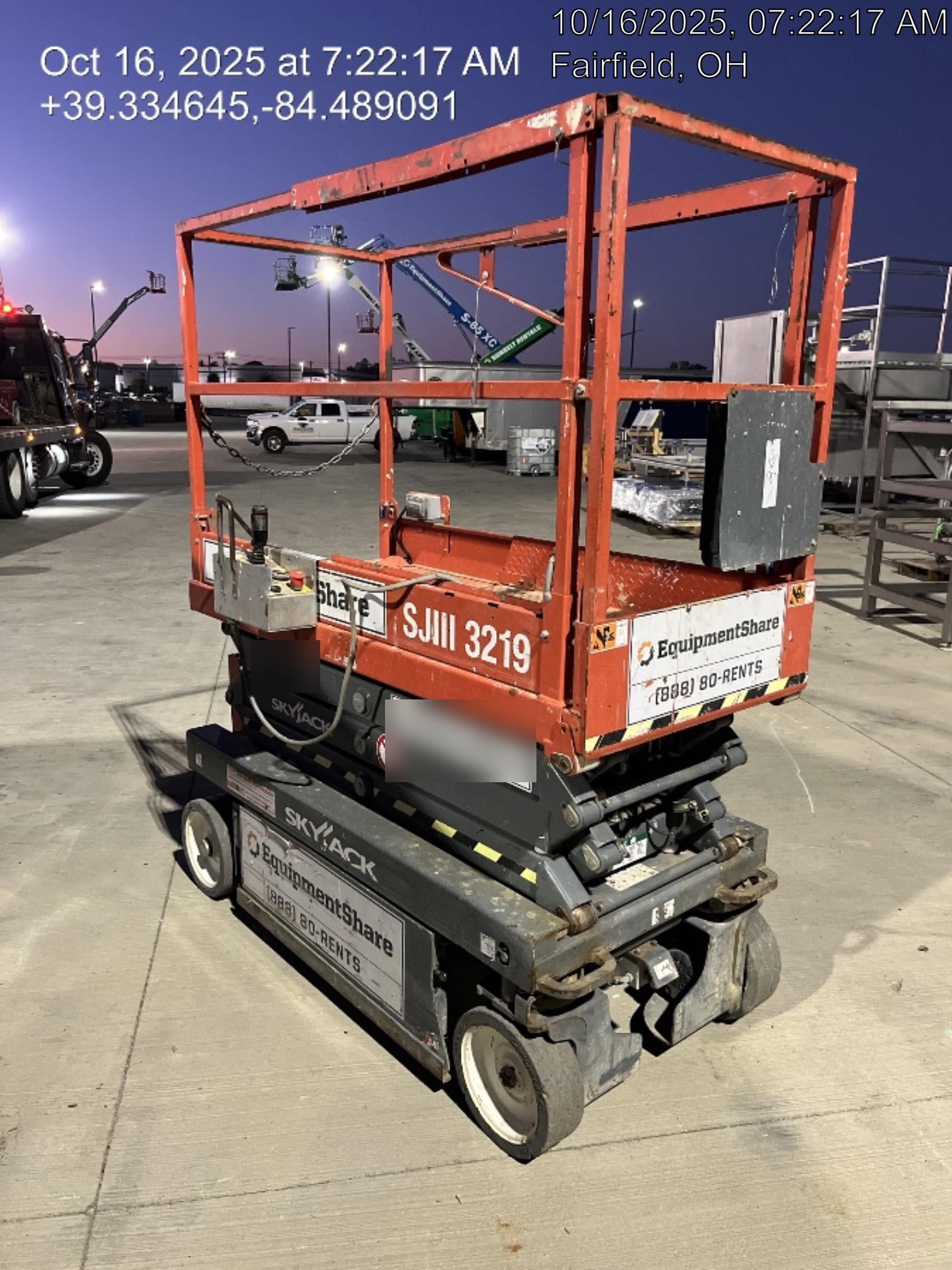 2019 Skyjack SJIII-3219 Standard w/Trojan Batteries