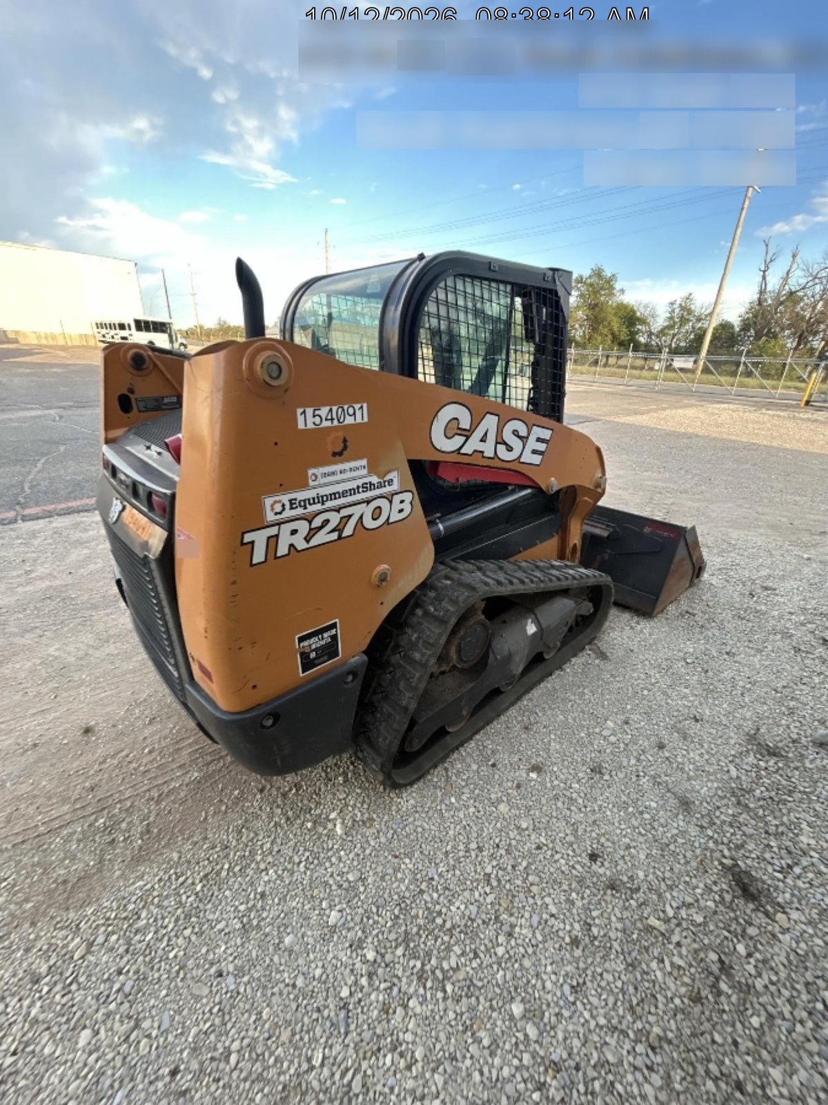 2021 CASE TR270B
