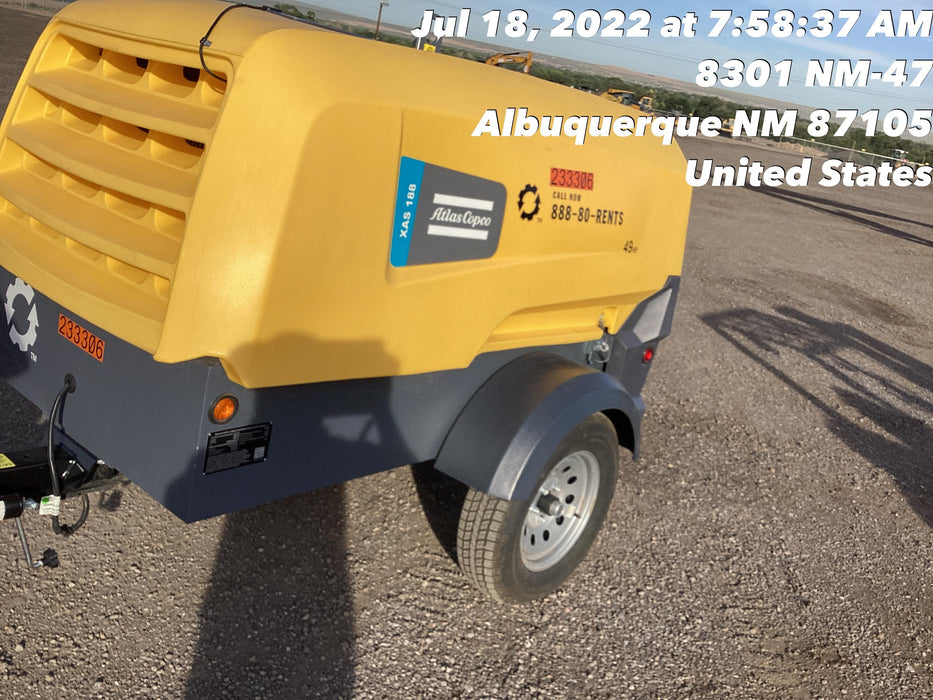 2022 ATLAS COPCO XAS188 CWK