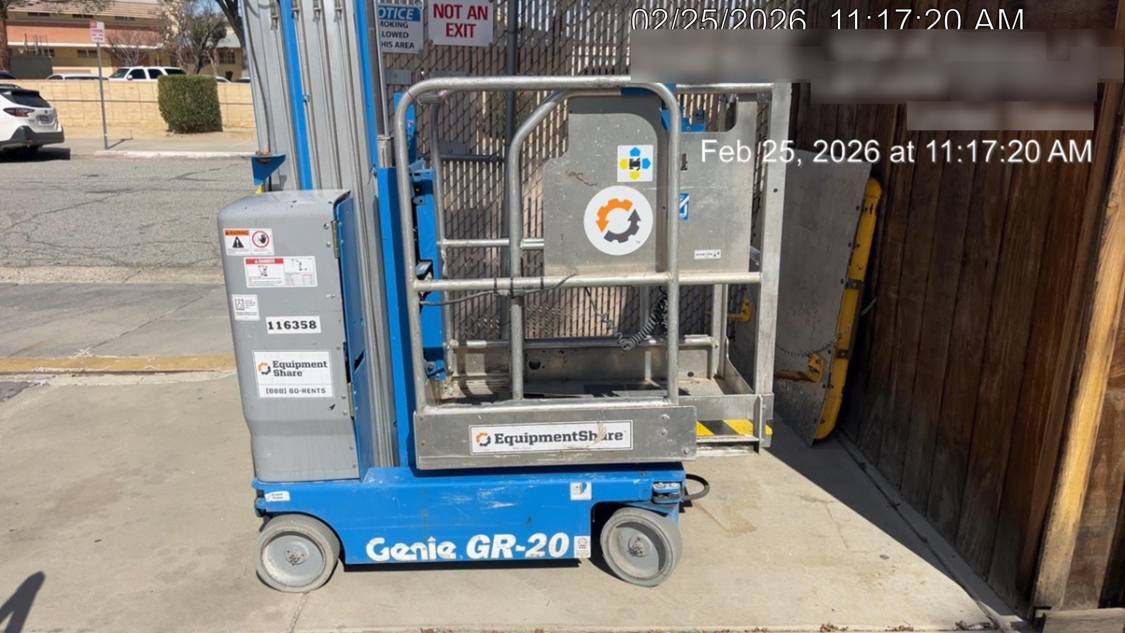 2020 GENIE GR-20