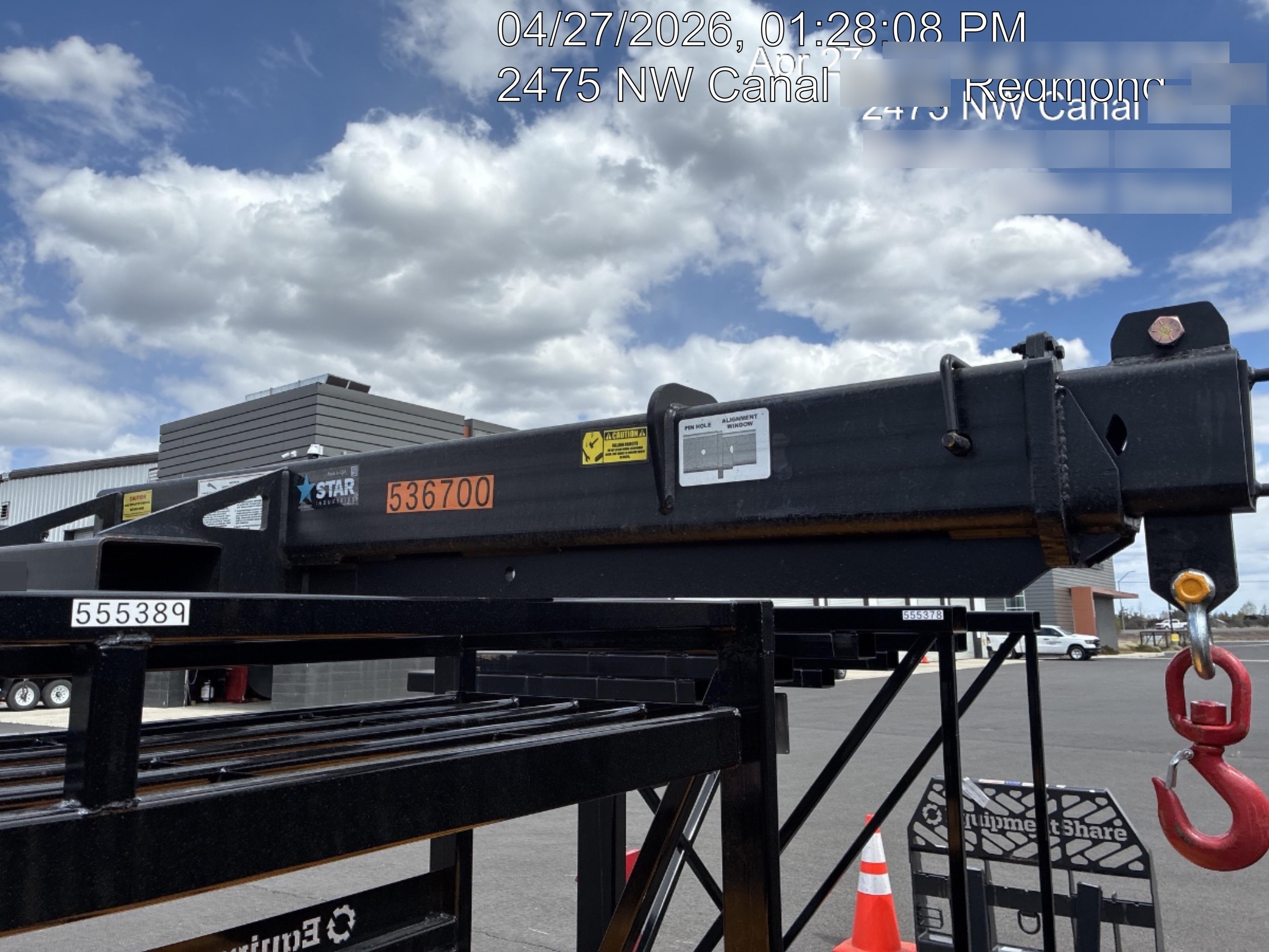 2025 STAR INDUSTRIES M1360B - Star JIB Boom