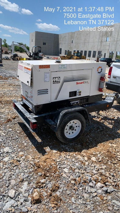 2019 Multiquip DLW400ESA4 Dual Pack, Trailer Mounted