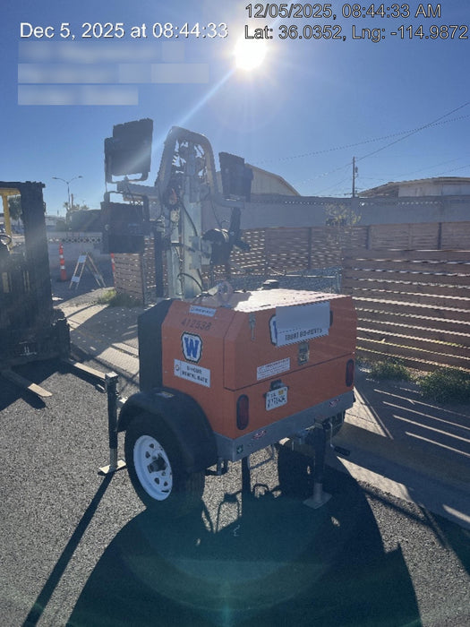 2024 Wanco WLTT-4MM4K Diesel, Deep Sea Controller, Shore Power Plug, Auto Start, (4) 350W LED Floodlights, 4kW Generator, 60 Gal Fuel Tank, 2" Ball, T3